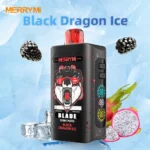 MerryMi Blade 30000 Puffs v edici Black Dragon Ice – oficiální e-shop MerryMi Česká republika